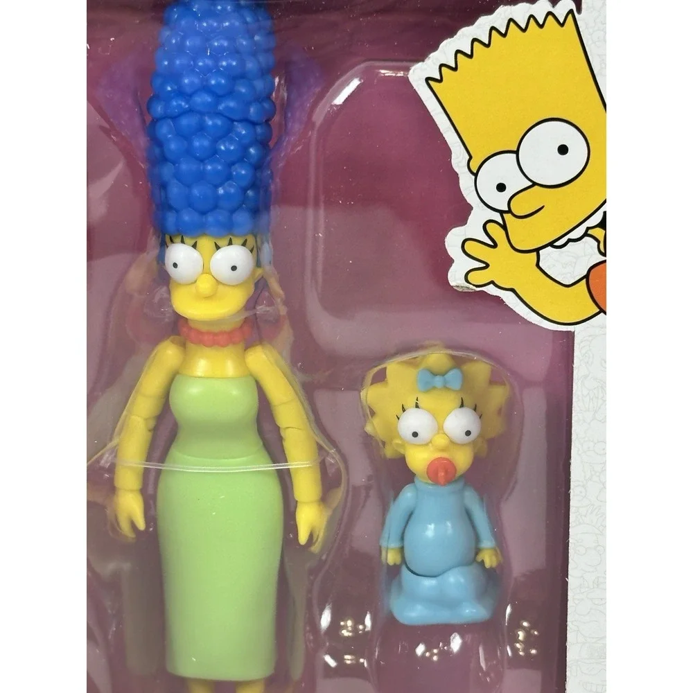 The Simpsons Marge Simpson Maggie Action Figures 2 Pack Jakks Pacific